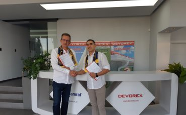Компанията Деворекс ЕАД стана част от волейболното семейство на шампиона