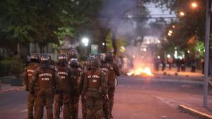 Чили протест