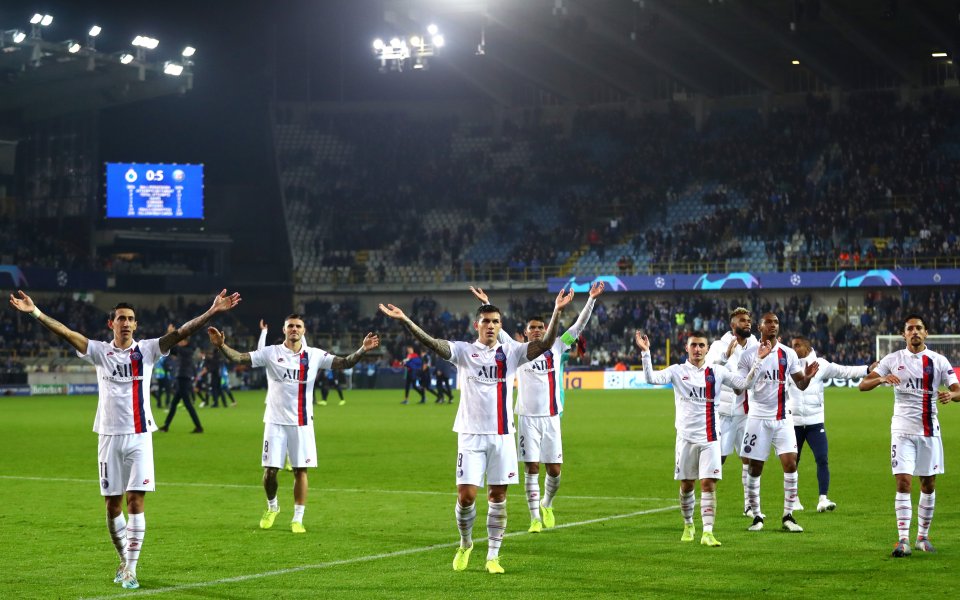 Отборите на Пари Сен Жермен и Марсилия се изправят един