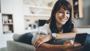 смартфон жена