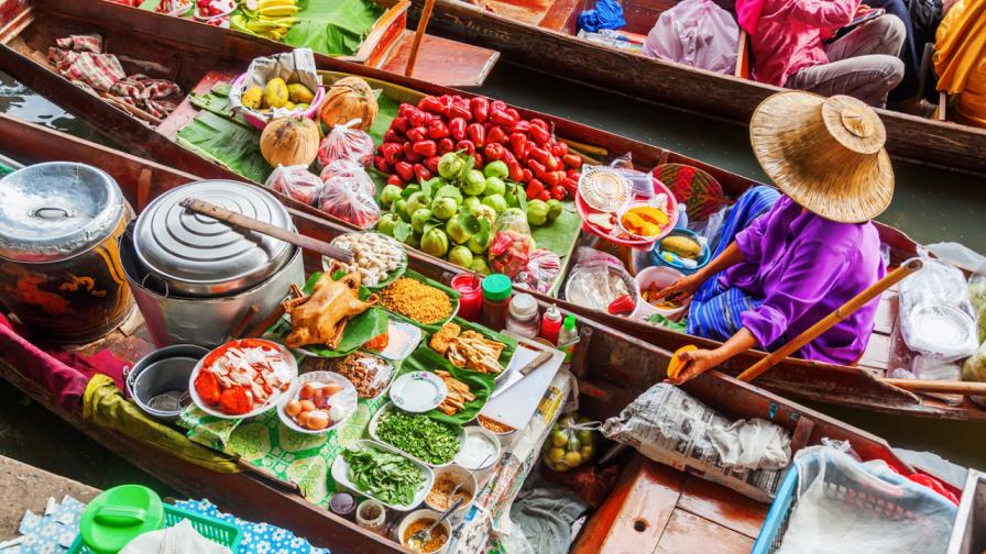  плаващи пазари 