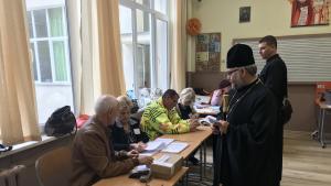 Митрополит Киприан гласува