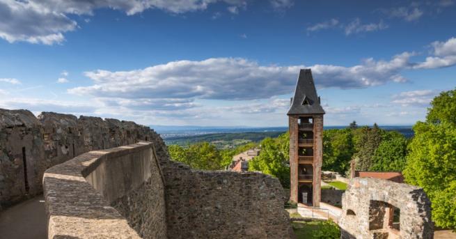 Средновековният замък Франкенщайн стана предпочитаното от германците място за честване