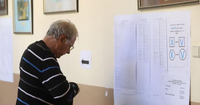 Избирателната активност в София към 17 00 часа е 35 35 на