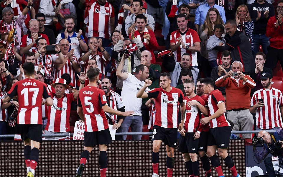 Отборът на Атлетик Билбао разби състава на Еспаньол с 3:0