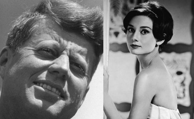  Тайната обич на Джон Кенеди и Одри Хепбърн 