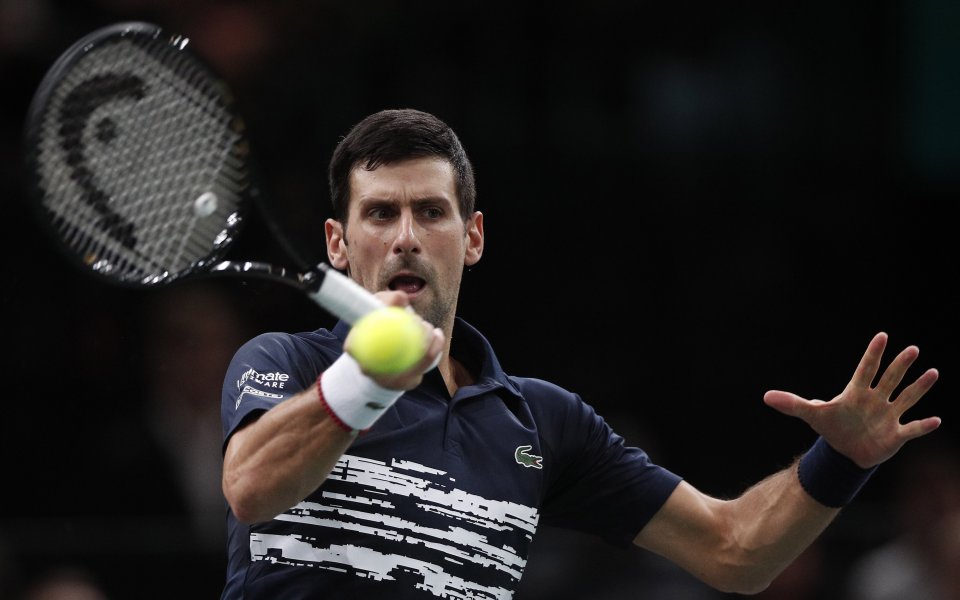 Новак Джокович победи Кайл Едмънд със 7-6(7), 6-1 за 1