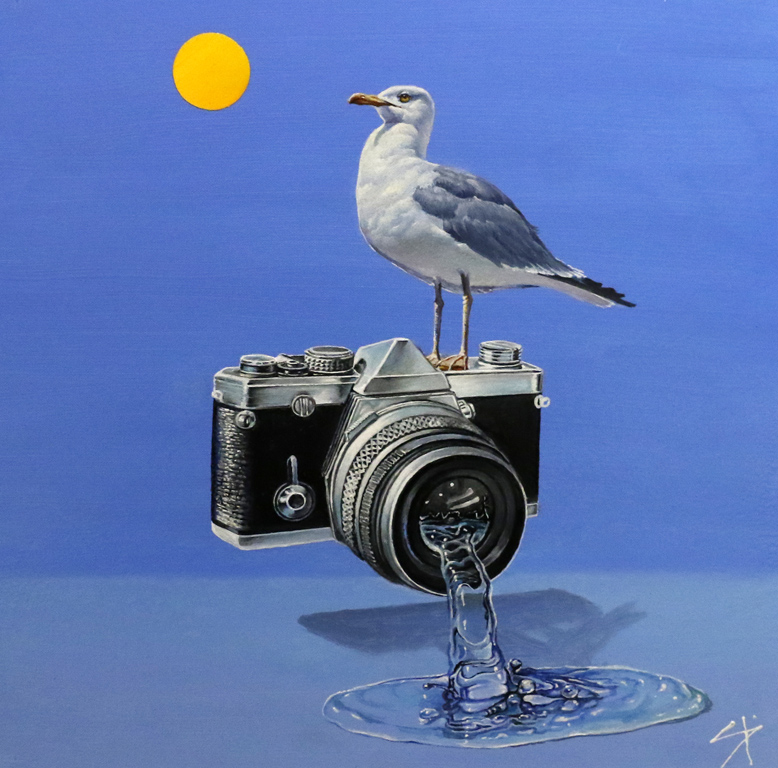 <p>УЛОВИ МИГА маслени бои, платно</p>