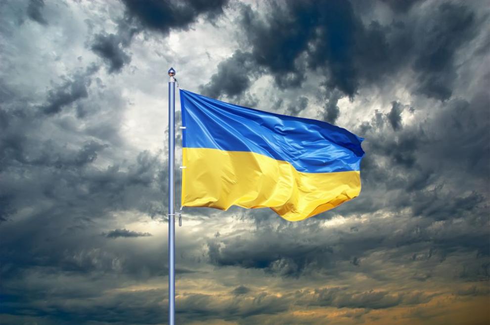 Украйна знаме