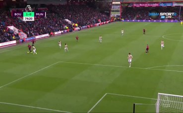 Отборът на Борнемут победи Манечстър Юнайтед с минималното 1 0 след