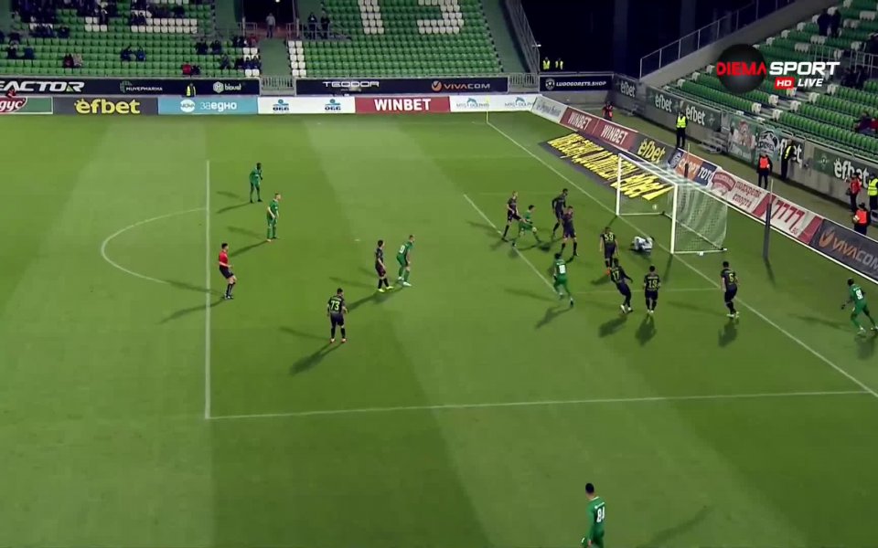 Лудогорец съумя да изравни резултата срещу Берое в Разград. Гостите