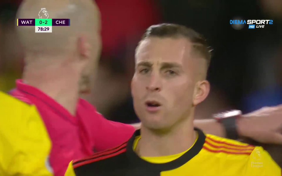 Уотфорд намали преднината на Челси на 2:1 в двубой от