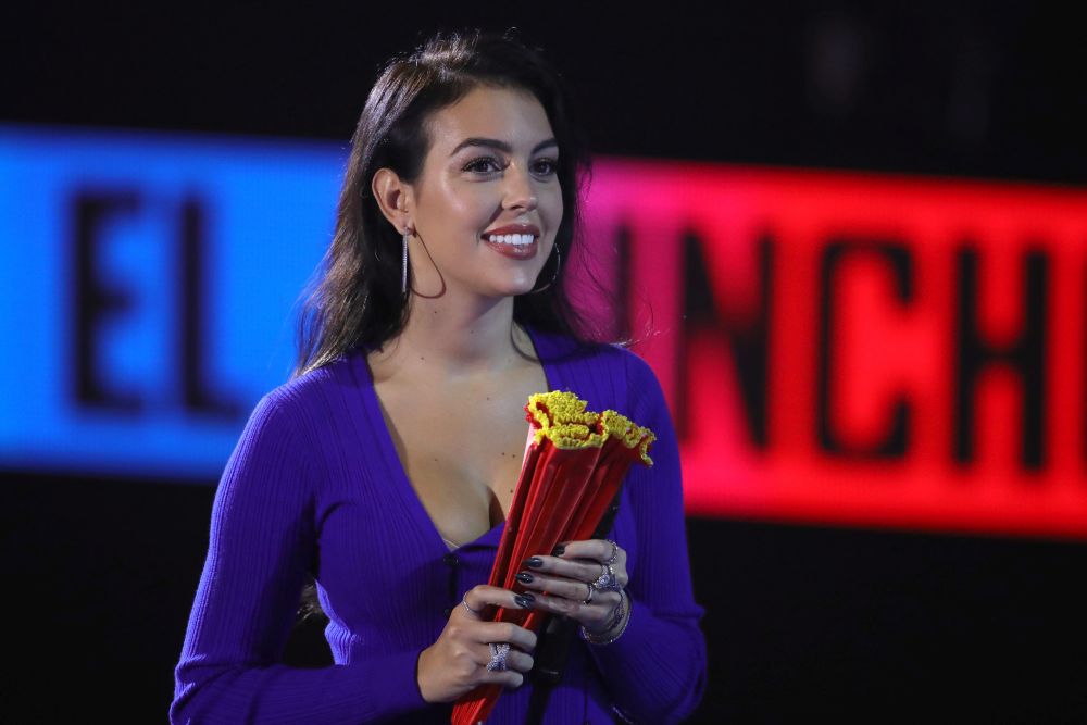 Джорджина и Роналдо на европейските музикални награди на MTV