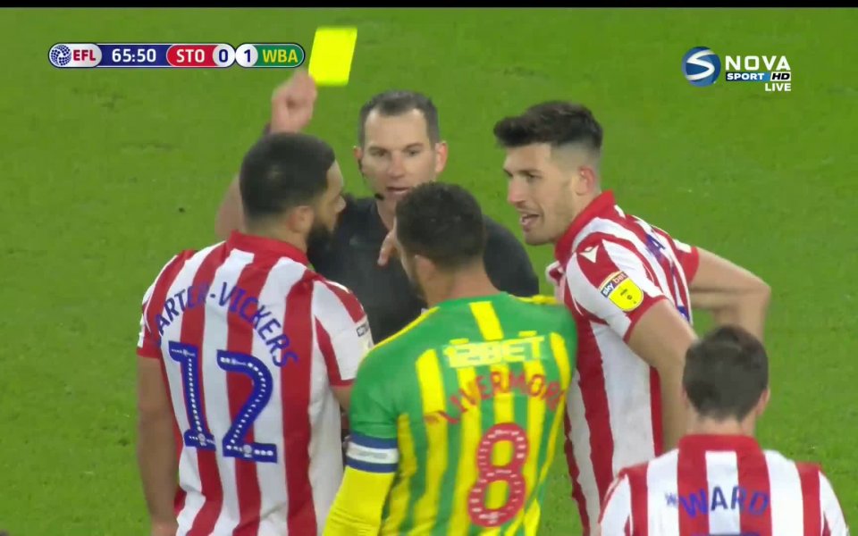 Отборът на Уест Бромич Албион победи с 2:0 състава на