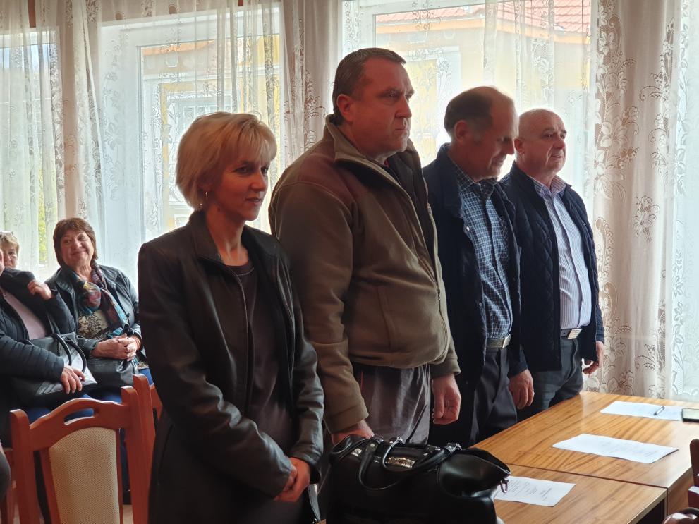 Новоизбраният Общински съвет в Трекляно