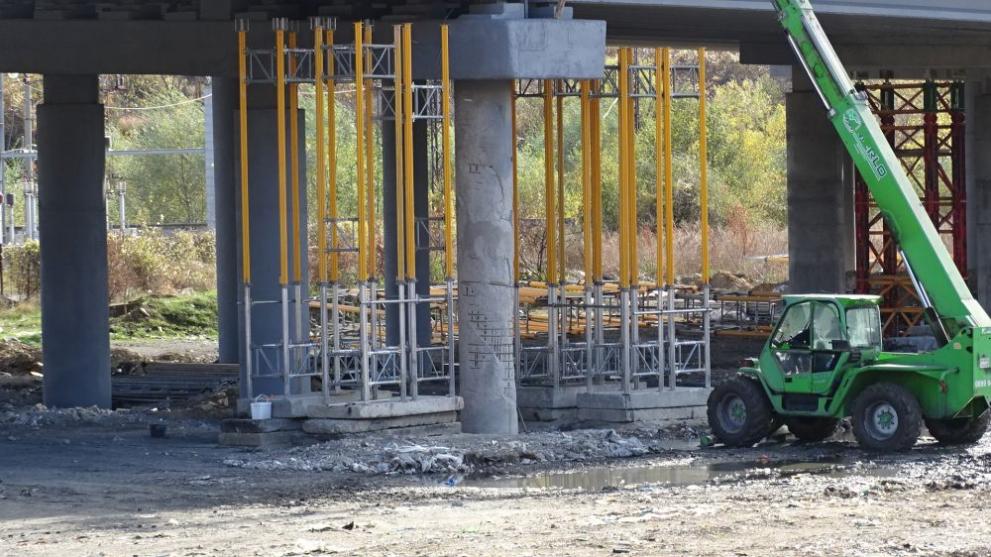 Ремонтът на Бетонния мост в Пловдив, който е част от