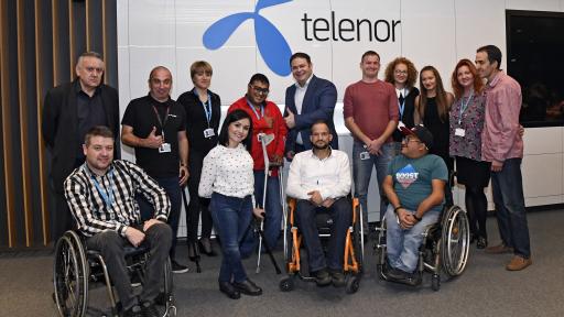  <p>Теленор посреща нови чиновници по програмата&nbsp;Open Mind</p> 