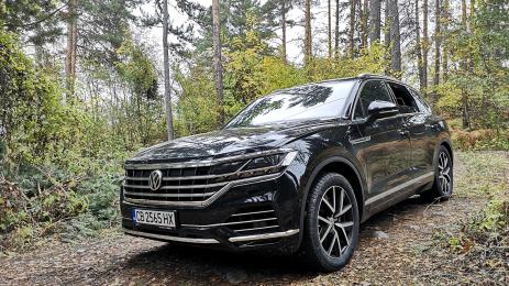 VW Touareg тест драйв