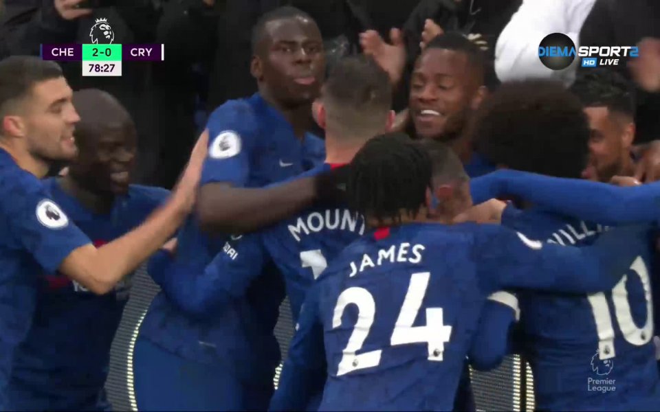 В 79-ата минута Кристиан Пулишич изпрати топката във вратата на