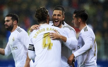 Реал Мадрид записа повече от категорична победа при визитата си