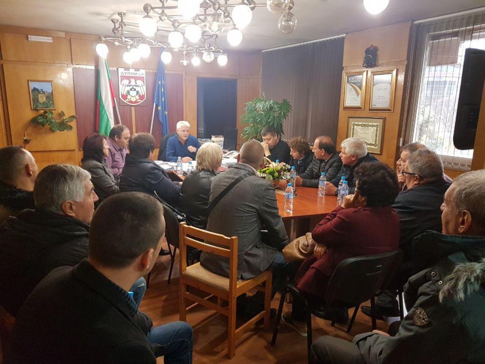 Първа среща с новоизбраните кметове на села и кметски наместници на Методи Чимев