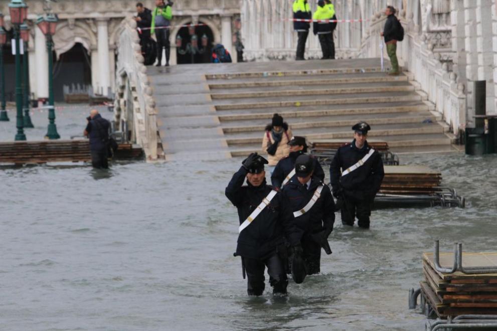 Венеция наводнение
