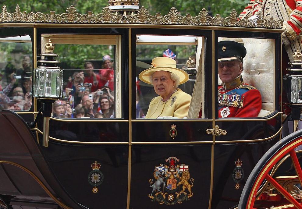 Кралица Елизабет II и принц Филип