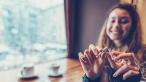 жена цигари тютюопушене спиране