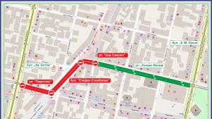 трамваи релси София