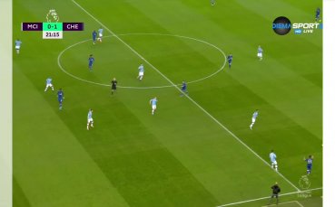 В 22 ата минута Нголо Канте изведе сините напред в резултата