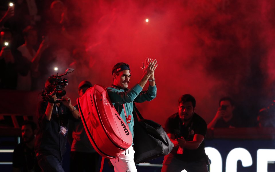 20-кратният носител на титли от Големи Шлем - Роджър Федерер