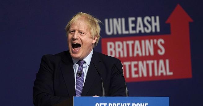 Британският премиер Борис Джонсън обяви предизборния манифест на торите и