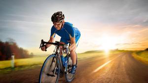 възрастен велосипедист