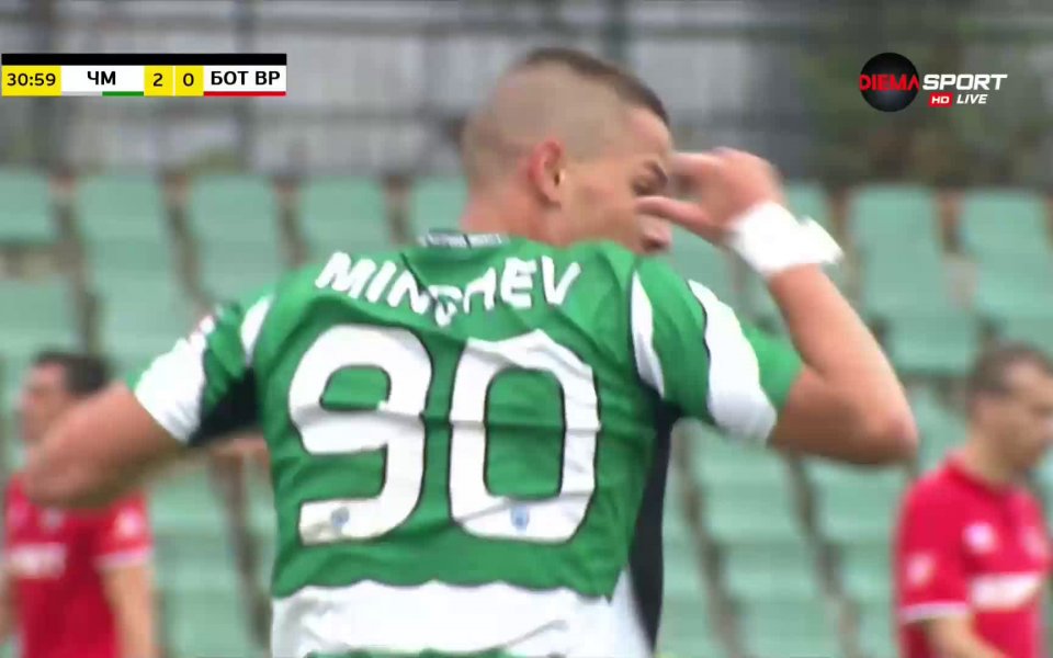 Отборът на Черно море поведе с 2:0 на Ботев Враца