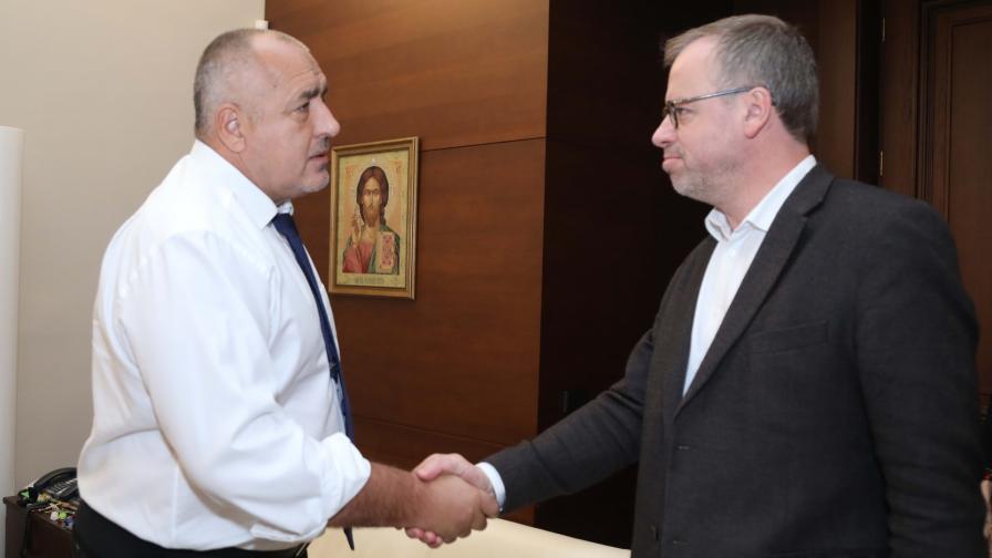  Бойко Борисов се срещна с ген.-сек. на „ Репортери без граници ” 