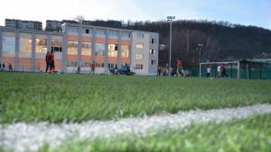 футбол терен трева