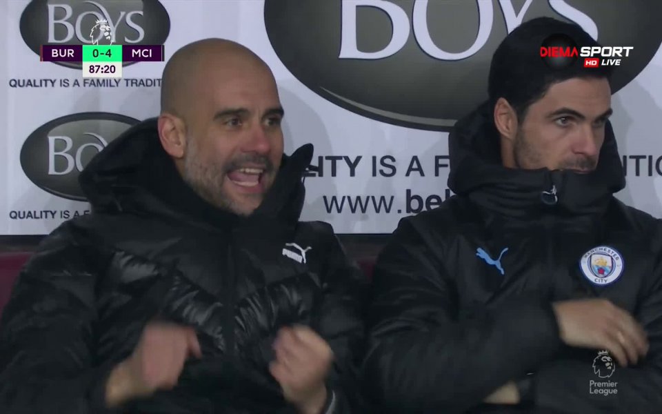 В 87-ата минута Риад Марез също се включи в головата