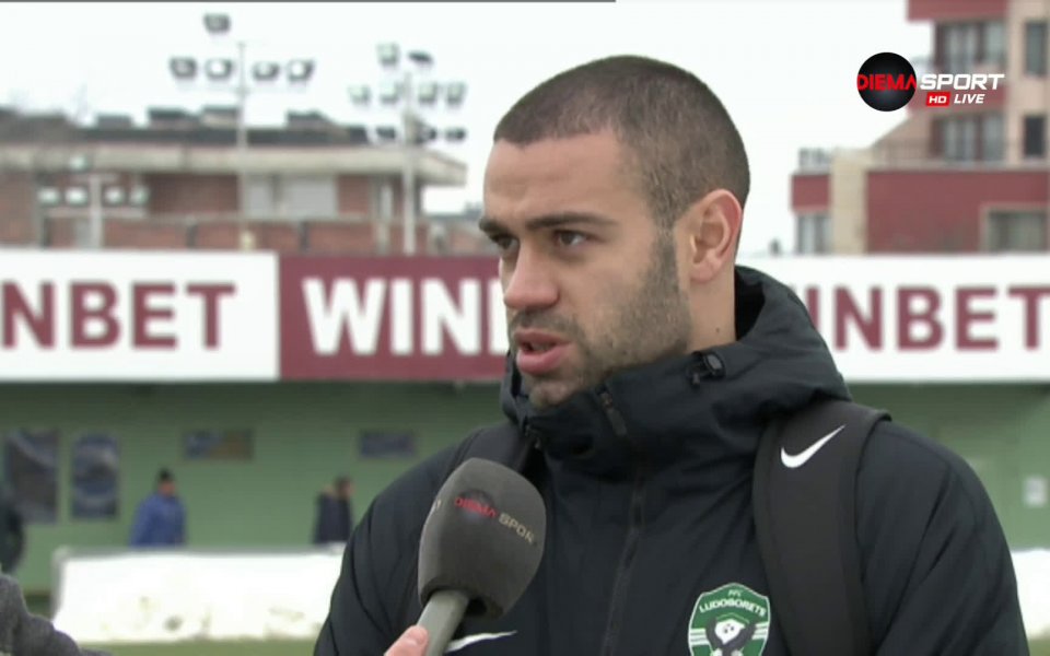 Бранителят на Лудогорец - Георги Терзиев, остана много доволен след