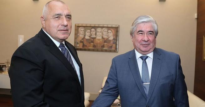 Министър председателят Бойко Борисов се срещна с посланика на Руската федерация