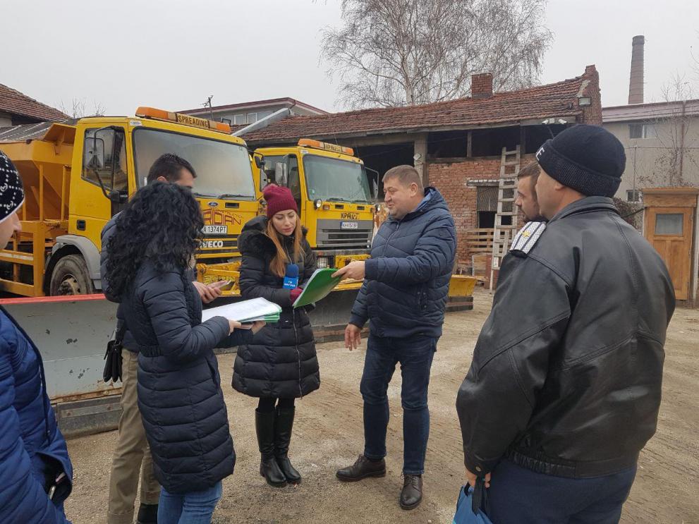 Комисия провери машините за зимно почистване в Дупница