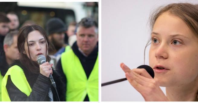 Младата шведска екоактивистката Грета Тунберг има своя антипод нейна