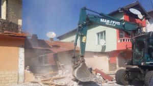 събарят къщи в Арман махала Пловдив