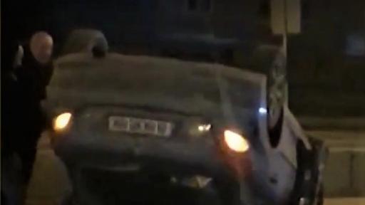  Коли в София се обръщат по таван поради рискови маркировка и мантинела 