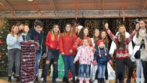 коледни светлини Казанлък