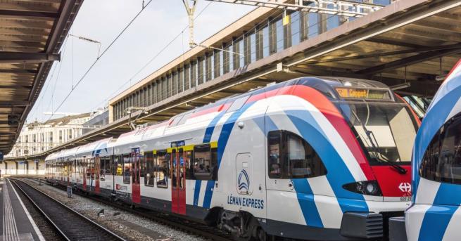 Най голямата трансгранична крайградска железопътна линия в Европа Leman Express