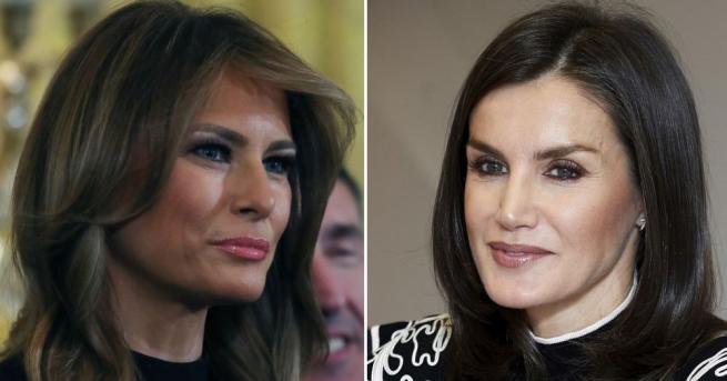 От както влезе в Белия дом Мелания Тръмп демонстрира елегантния