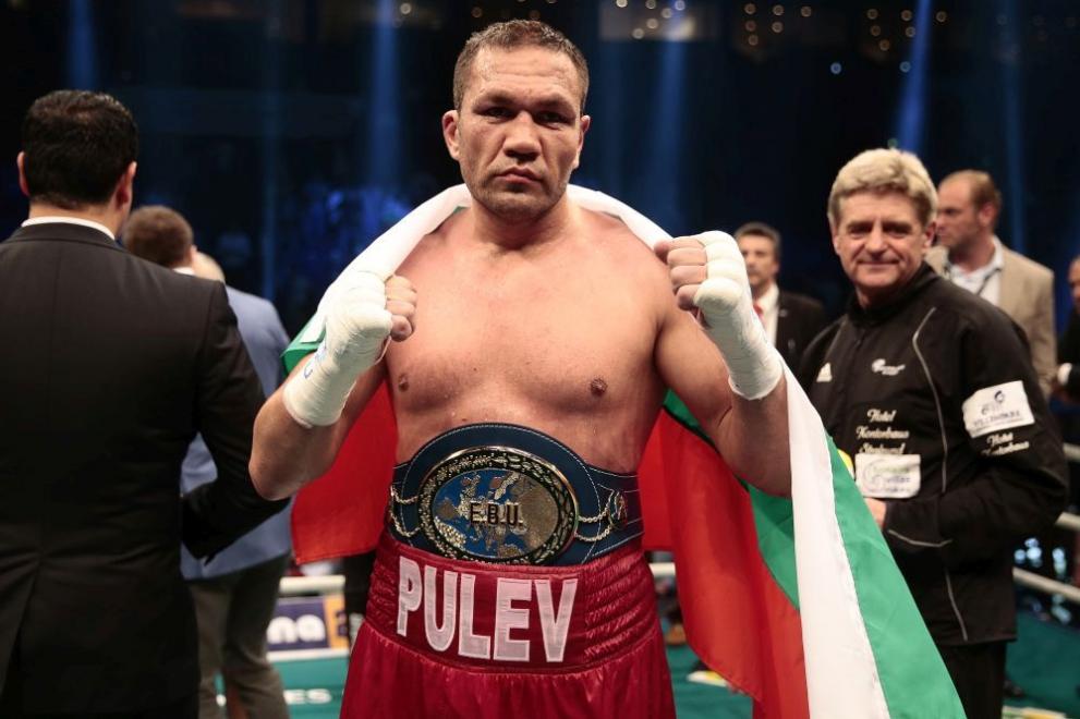 Боксьорът Кубрат Пулев, европейски шампион в тежка категория и Спортист