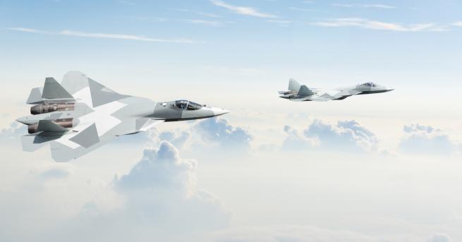 Изтребител Су 57 падна в тайгата в Хабаровска област в Русия