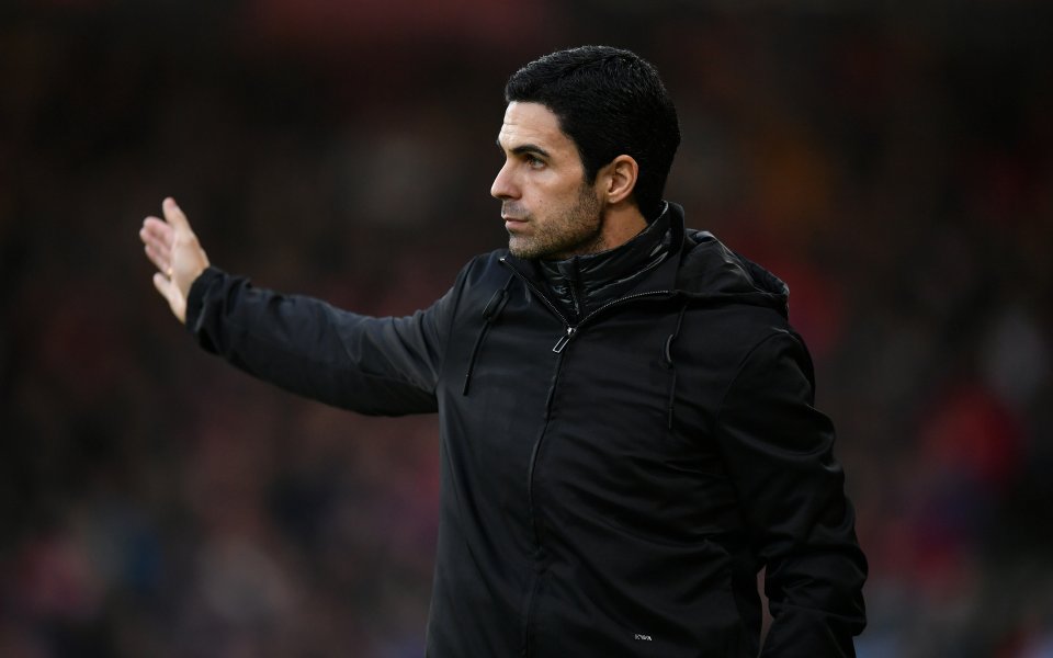 Мениджърът на Арсенал Микел Артета намери позитиви в представянето на