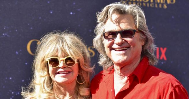 Голди Хоун и Кърт Ръсел са едно от холивудските семейства